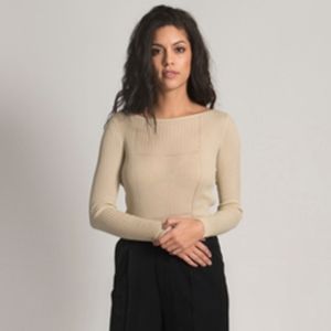 Balmain Beige Silk Shirt